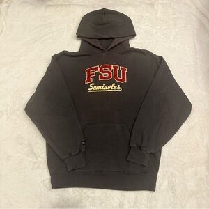 Jansport Florida State Seminoles charcoal gray hoodie Size M